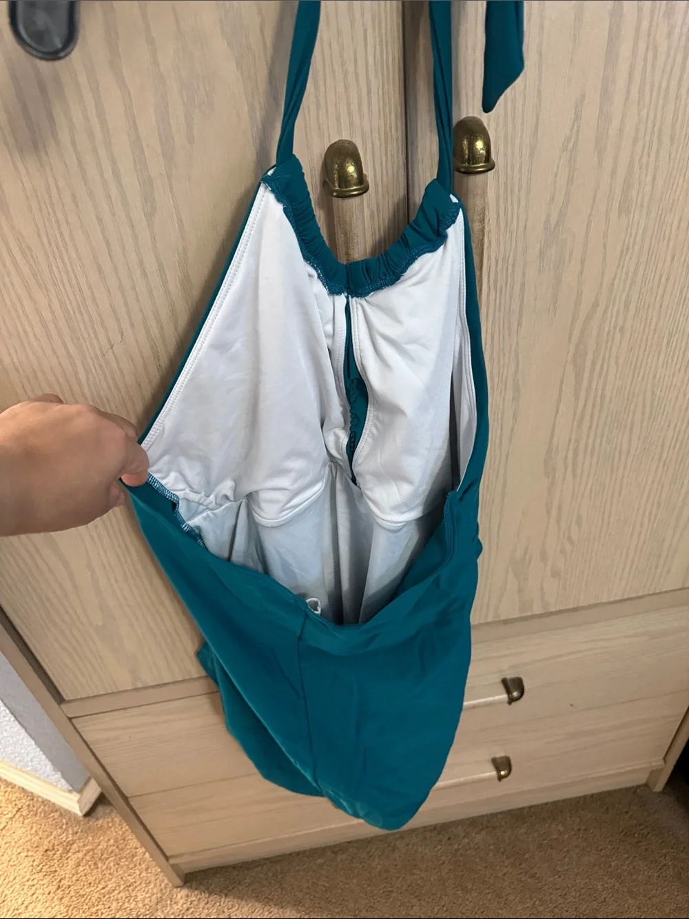 Michael Kors Red Ring-Twist Bodysuit Top 5 for 27$